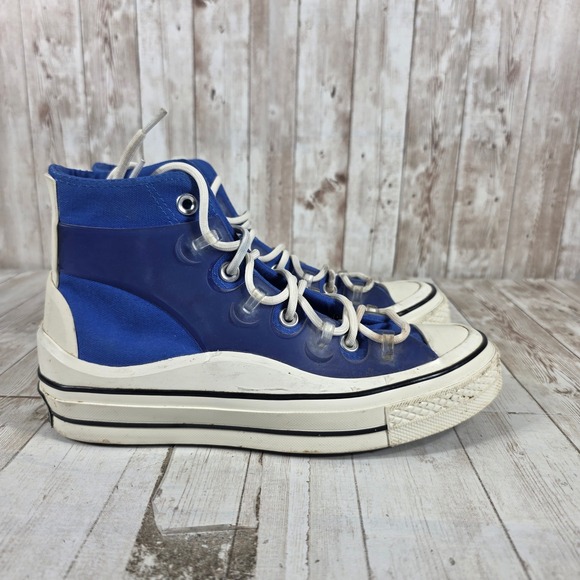 Converse Shoes - Converse Chuck 70 2-in-1 Utility Blue Egret High Top Sneakers 171655C Womens 6.5